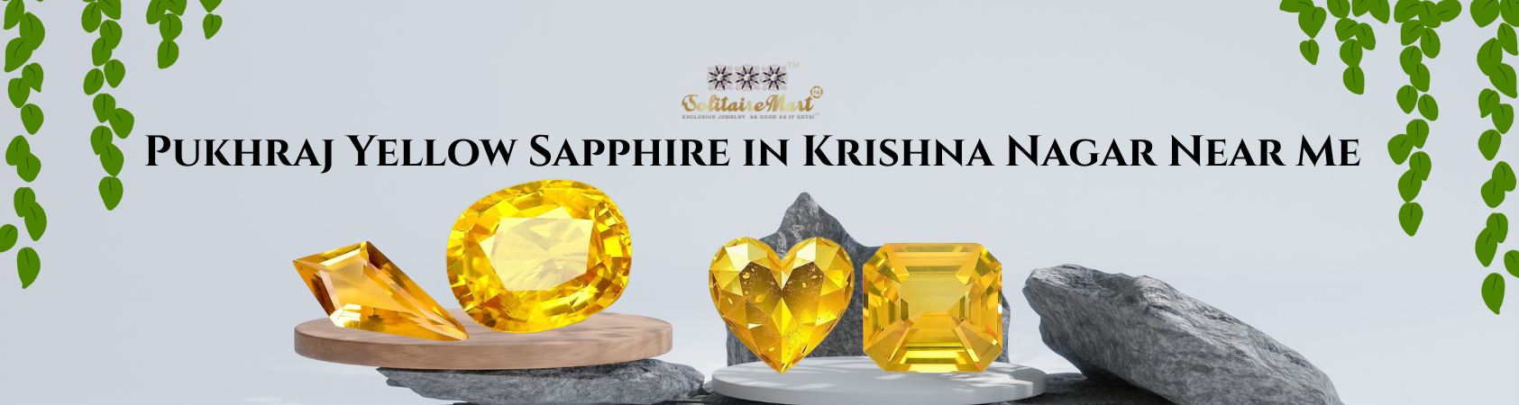 Pukhraj Yellow Sapphire in Krishna Nagar Near Me